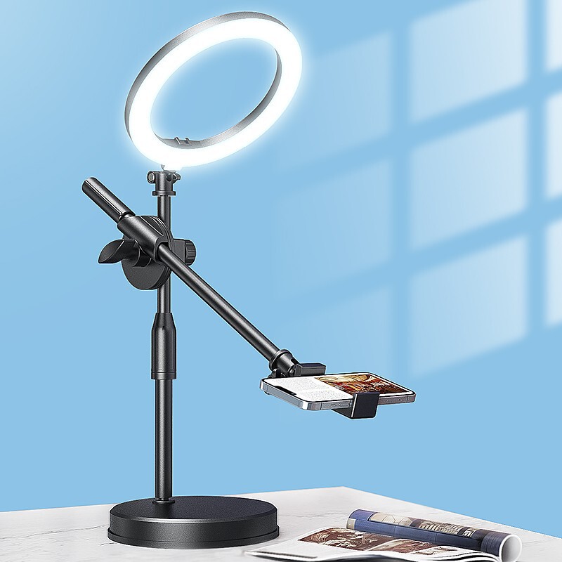 Desktop overhead mobile phone bracket new live video vlog shooting food artifact shooting light tripod