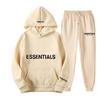 FEAR OF GOD�;�Essentials�¿�ɼ�����ǰLOGO�Cӡ��Ů�Bñ���b
