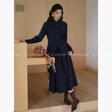 AC Sunshine透气棉褶皱设计感修身显瘦衬衫女自然通勤上衣H17828