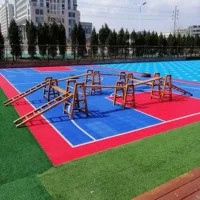 Детский сад уличные игрушки комбинация для скалолазания 16 шт. Физическая подготовка комбинация качели мост альпинистская лестница уличные игрушки