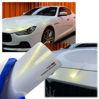 Wholesale Automotive Tpu Color-Changing Film, White Car paint protective film
