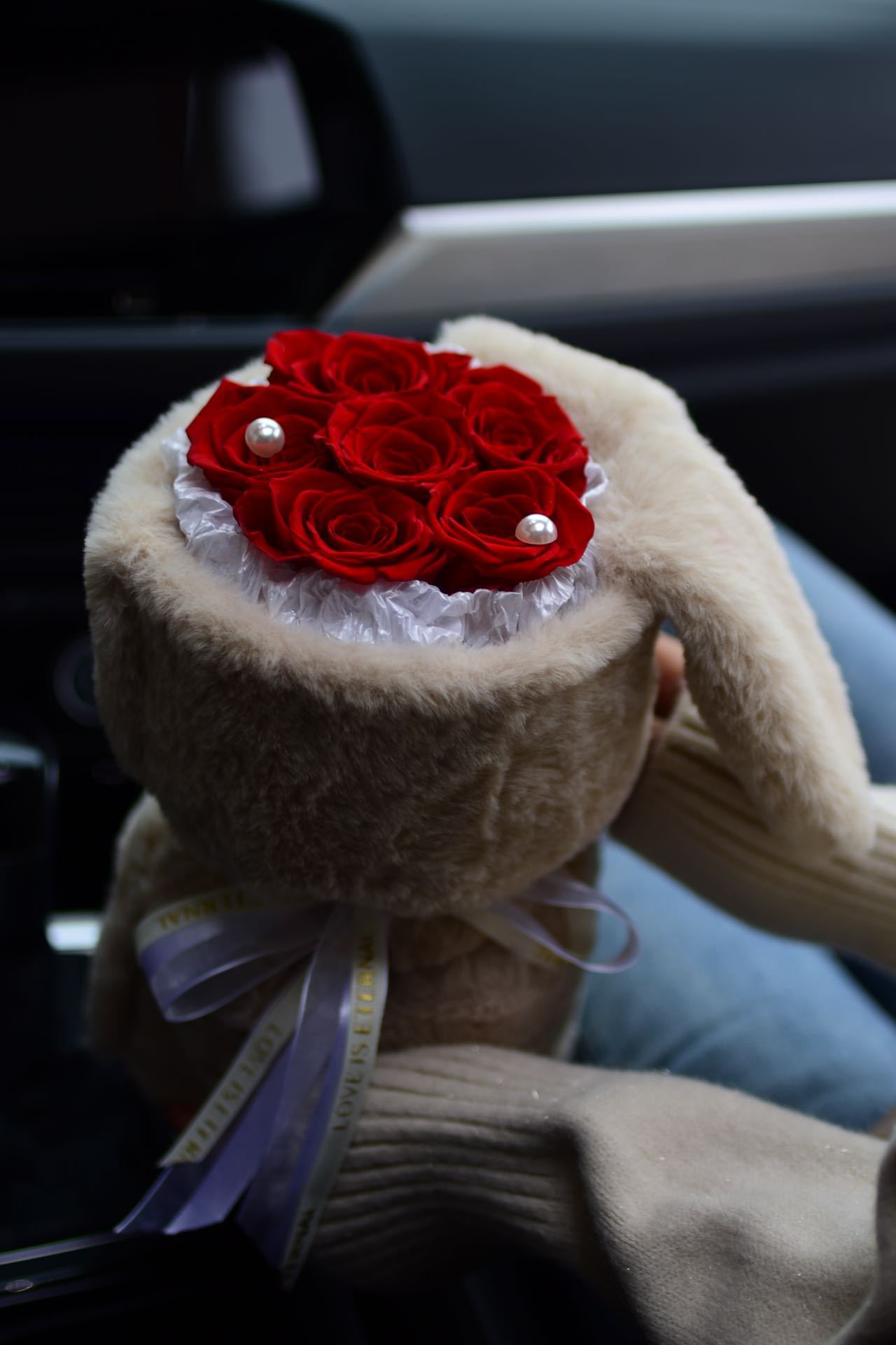 붉은 꽃다발 7*24cm