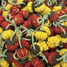 毛绒南瓜装饰配件DIY服装布贴帽子包包挂饰辅料时尚女装贴饰布贴