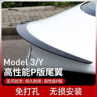 Fixed wind wing: Model Y/3 Replacement Y/3 New