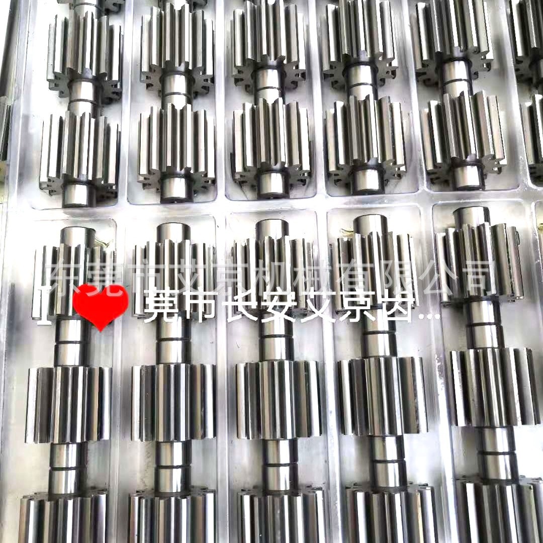 厂家生产塑料齿轮 0.8M 1M 1.25M 1.5M 2M 精滚齿轮轴 可来图生产