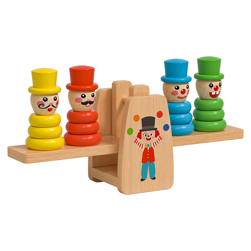 Collar arco iris de madera para niños Clasificación de color Clasificación de pares de color Cultivo cognitivo de percepción Juegos cerebrales prácticos