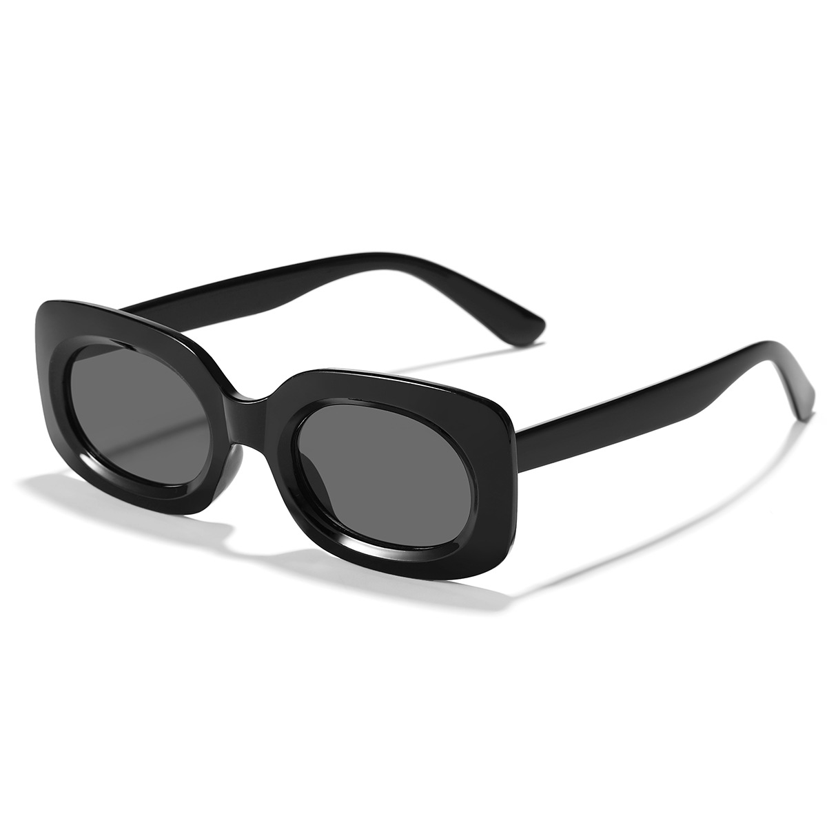 Hoja gris negro brillante