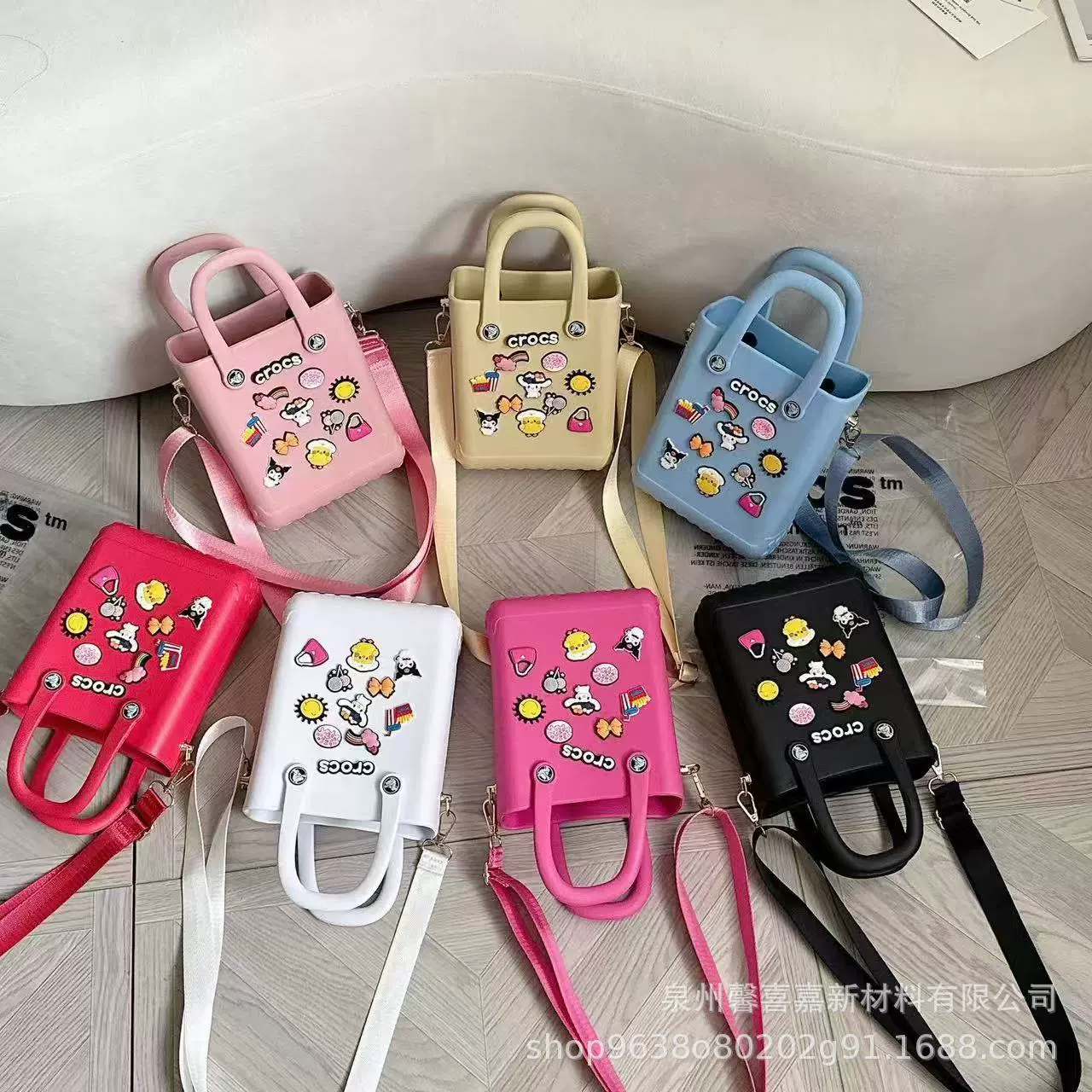 Новая мода eva пляжная сумка конфеты цвет женская сумка милая сетка красная ручная сумка через плечо желе небольшая квадратная сумка оптом