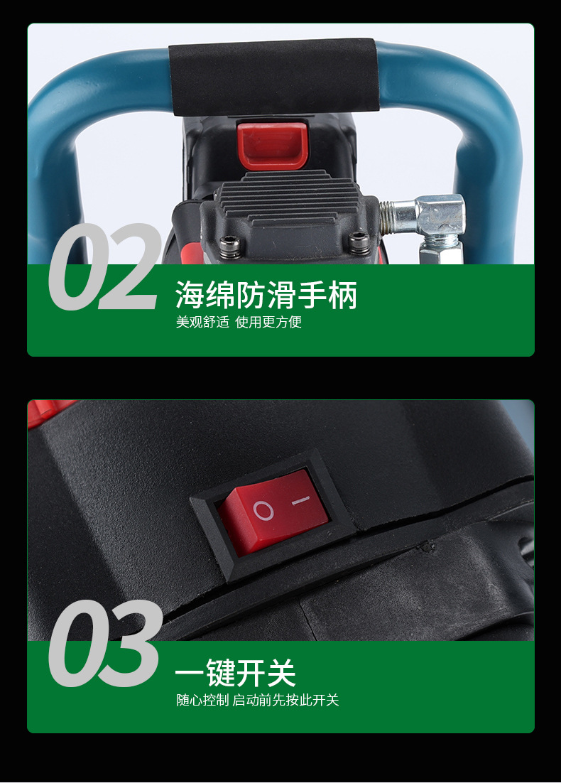 Foreign Trade Wireless Lithium Battery Portable Brushless Air Compressor Cross-Border High-Power Household Multi-Function Air Compressor