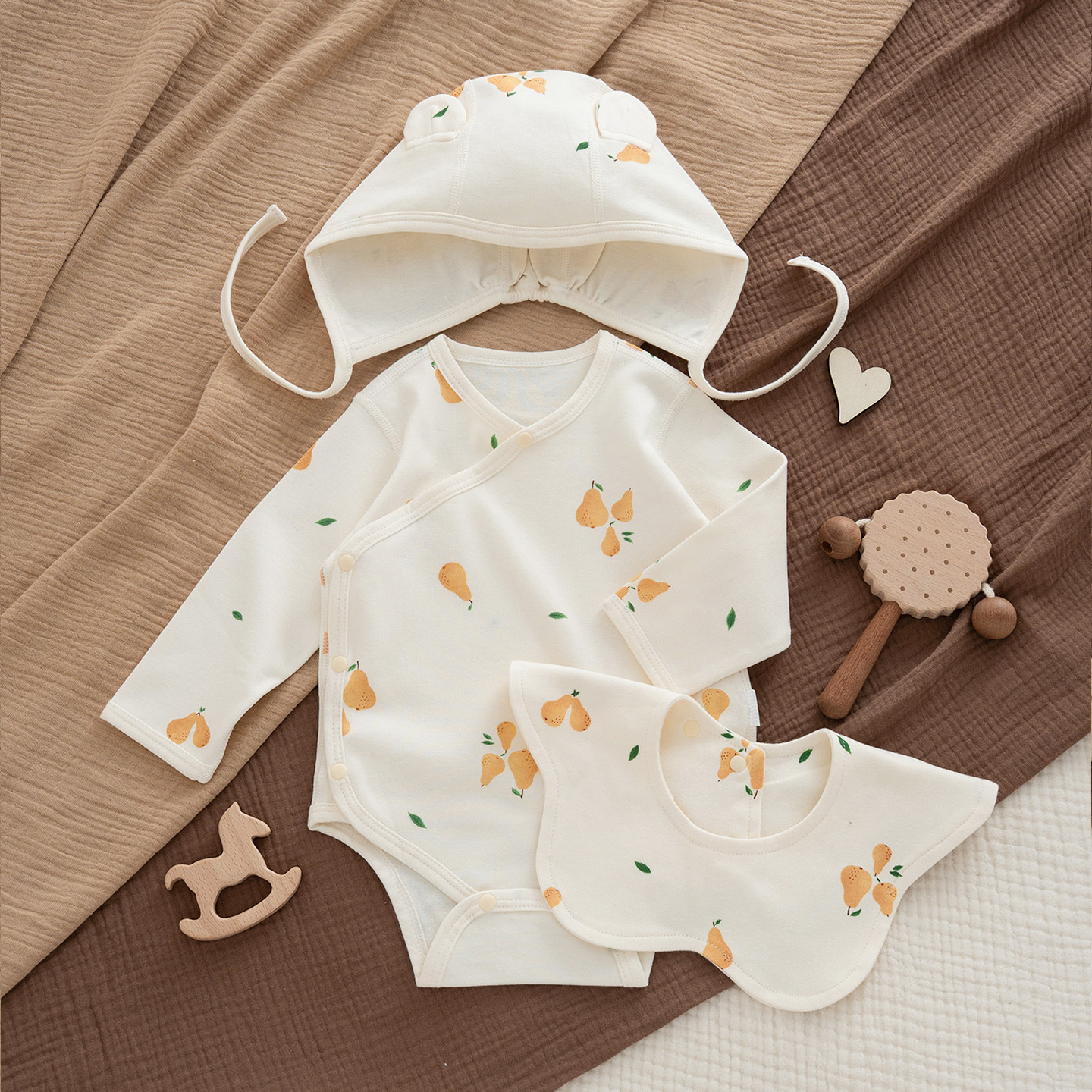 작은 배 가방 방귀 세트 3 피스 세트