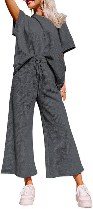 Casual Women's Simple Style Solid Color Polyester Pants Sets Pants Sets display picture 49