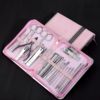 Nail scissors stainless steel, cosmetic manicure tools set for manicure, 15 pieces, Birthday gift