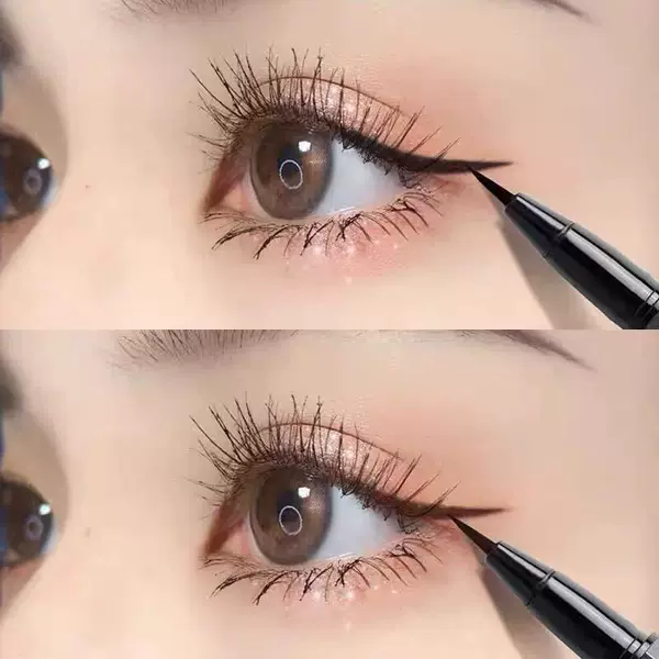 New Ultra-Fine Liquid Eyeliner Pen for Lower Lashes, Quick-Drying, Sweat-Resistant, Not Easy to Smudge, Colorful Liquid Eyeliner Pen for Beginners
