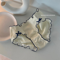 Japanese pure cotton underwear for girls thin cotton sweet sexy cute girl underwear triangle shorts