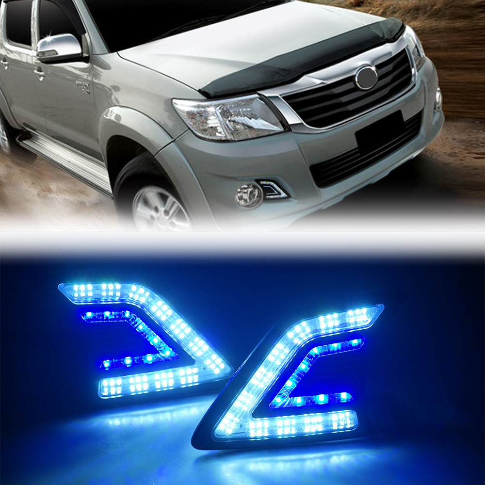 Aplicable al modelo 11 / 12 / 13 / 14 Herrax conjunto de lámpara de niebla LED vigo con lámpara diurna adicional lámpara de barra frontal