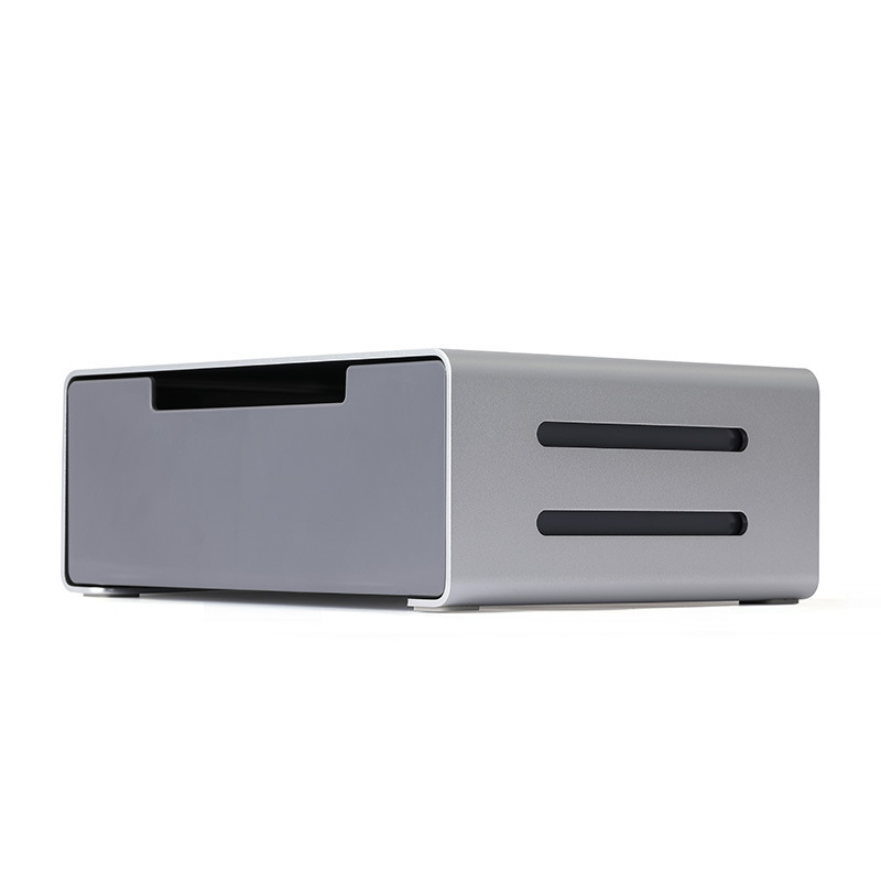 Monitor Heightening Lazy Computer Stand Desktop Shelf Aluminum Alloy Support Frame Storage And Organization Heightening Office Desk