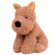 Simulation dog West Highland puppy plush toy grab machine small doll batch Doll Doll birthday gift