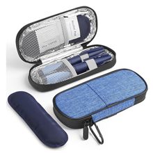 亚马逊新款便携冷藏包 手提保温医药包 铝膜冰包专用冷藏收纳包