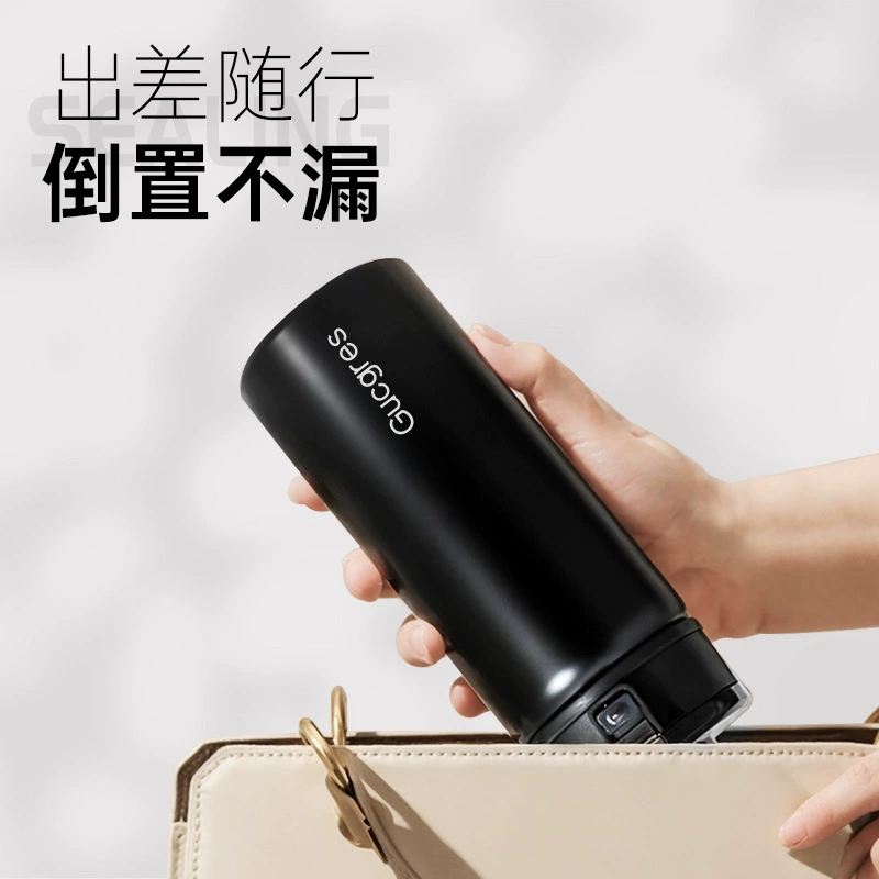 Glass stainless steel for men and women, handheld pen, capacious high quality tea cup
