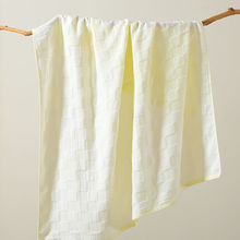 夏季薄款竹纤维婴儿浴巾超软新生儿包裹巾洗澡盖毯纱布毛巾被宝宝