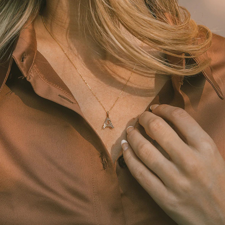 Pendant Necklace Classification Simple Style Letter Stainless Steel Pendant Necklace In Bulk