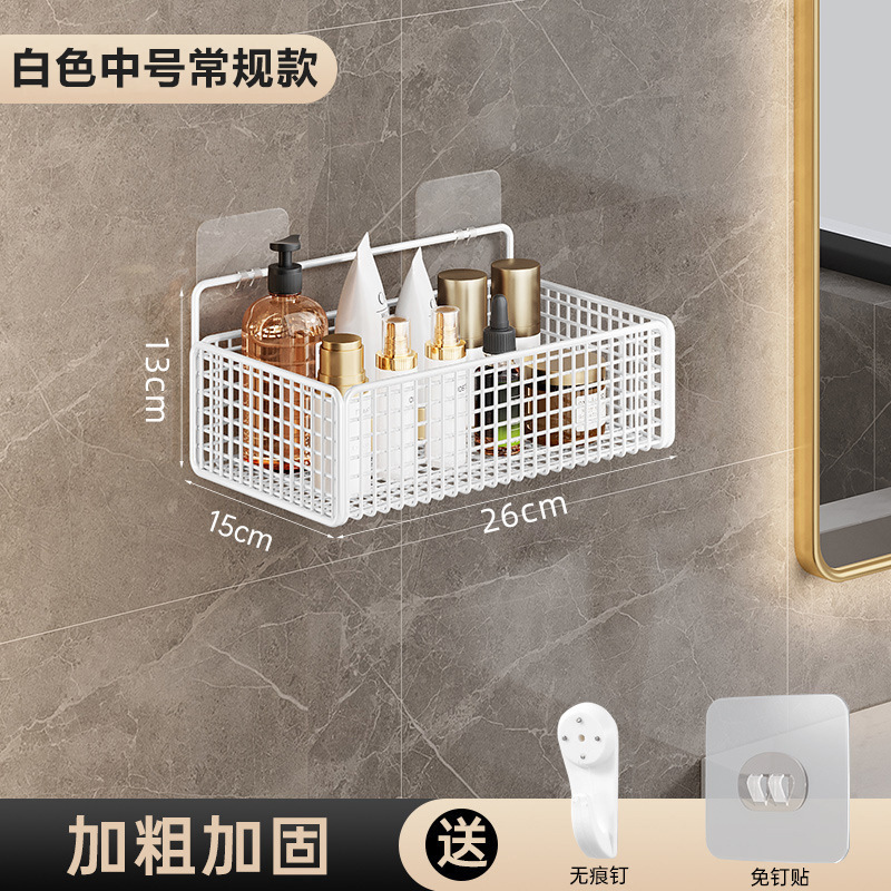 Los fabricantes suministran estantes de baño sin perforación, estantes de almacenamiento de baño, lavabos de baño, estantes de pared