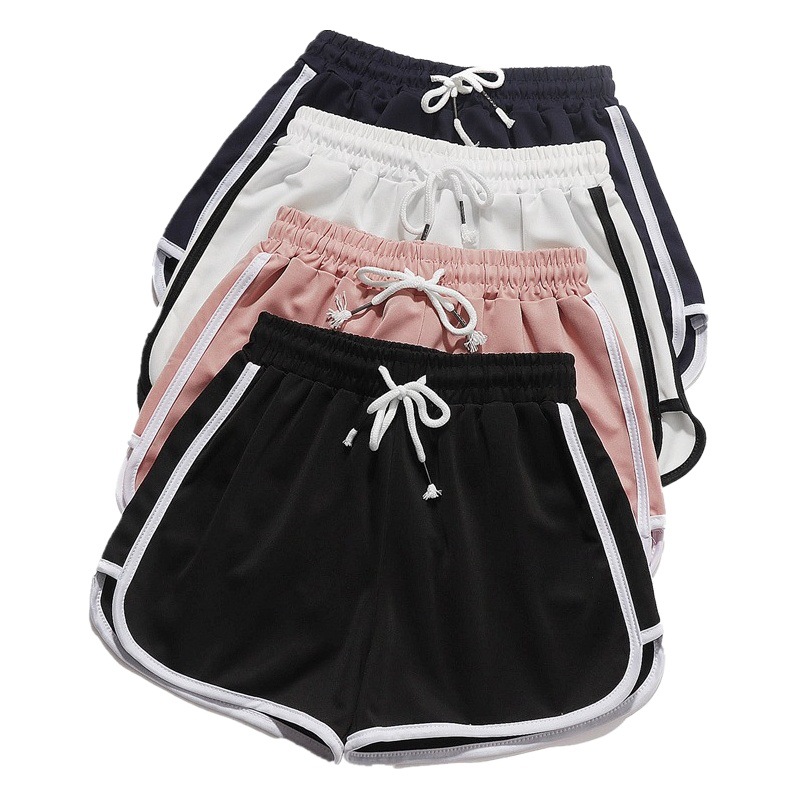 shorts sports style three-point shorts Yoga slimming loose cross-border plus size shorts women's hot pants pajama pants for girls