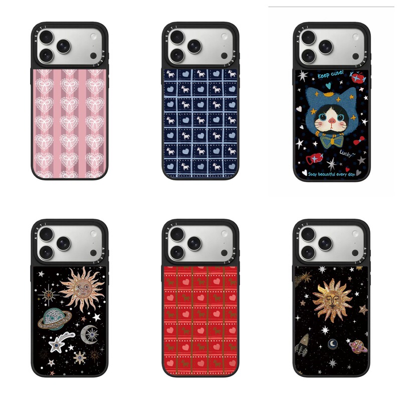 Mirror Surface New Model Pony Heart Lace New Year Limited Edition 17Promax Phone Case 16Pro Cosmic Stars Mirror Surface New Model Pony Heart Lace New Year Limited Edition 17Promax Phone Case 16Pro Cosmic Stars