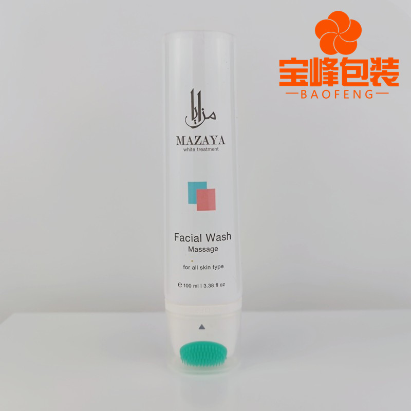 100ml化妆品软管100g化妆品软管 滚轮软管包装 硅胶软管 毛刷软管