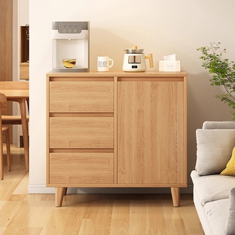 Sideboard, Log-Style Cupboard, Wall-Mounted Integrated Storage Cabinet, Sofa Storage Cabinet, Tea Cabinet, Living Room Side Cabinet, Storage Cabinet