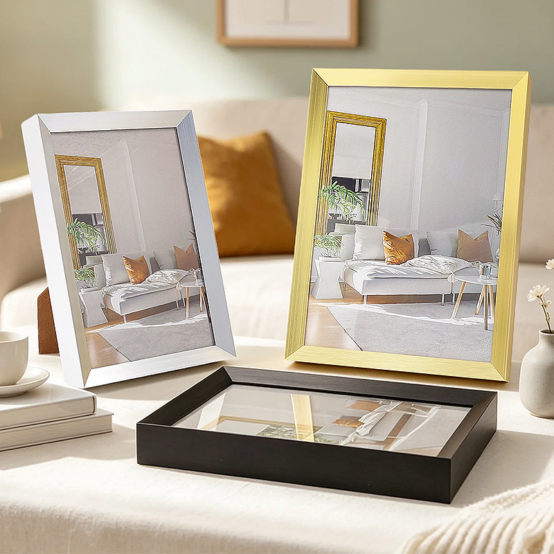 Aluminum Alloy Photo Frame A3A4 Business License Frame Certificate Gold Display Frame Wall Hanging Table Display Wholesale Aluminum Alloy Photo Frame A3A4 Business License Frame Certificate Gold Display Frame Wall Hanging Table Display Wholesale