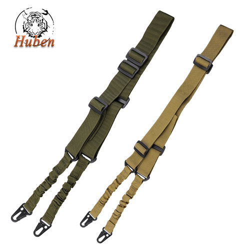 Outdoor tactical strap double-point task rope multi-functional strap lanyard military fan safety rope camera rock climbing strap