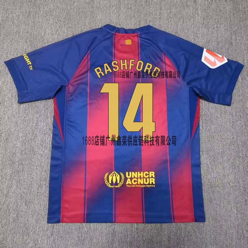 2526 バルセロナ アウェイ ファンバージョン ジャージ No.10 アマール No.8 ペドリ No.9 レヴァン サッカーユニフォーム シングルトップ|undefined
