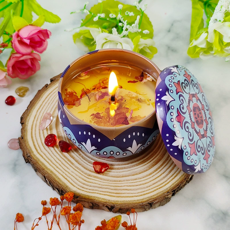 Флорель aromatherapy ароматическая свеча с цветочным ароматом, декоративная банка или набор подарков, несколько цветочных запахов