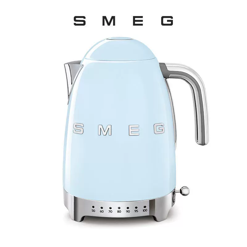 Электрический чайник SMEG KLF04, ёмкость 1,7 л, 7 уровней температуры, термоизоляция
