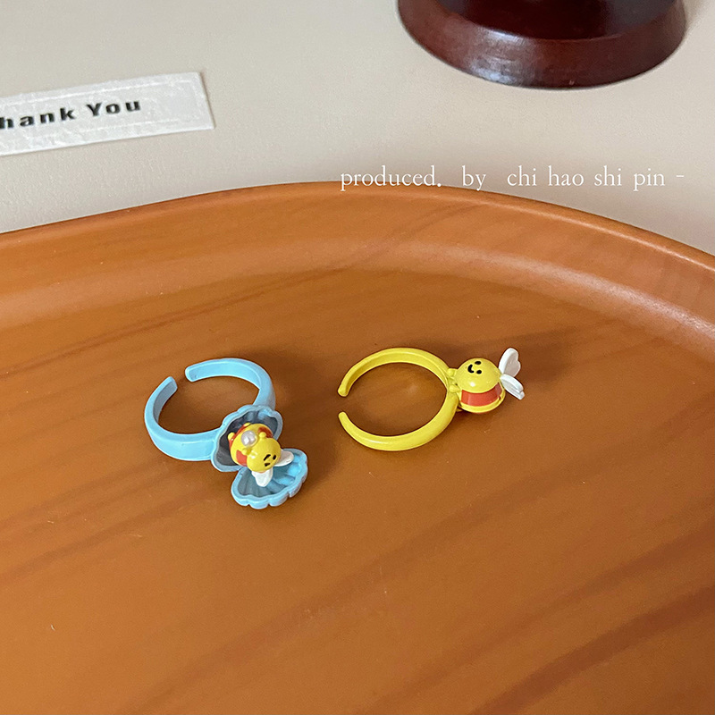Anello due piccole api per donna gioiello di design esclusivo_voghion.com