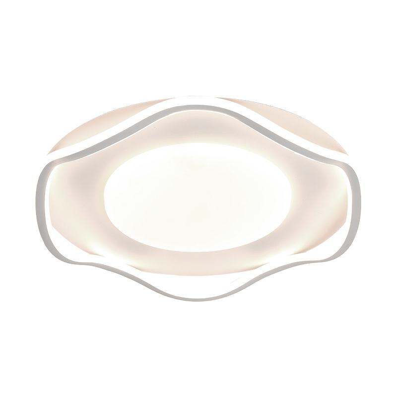 Lámpara de techo LED de espectro completo para dormitorio, protección ocular, moderna, minimalista, para dormitorio principal, estilo crema, para habitación infantil, tamaño L