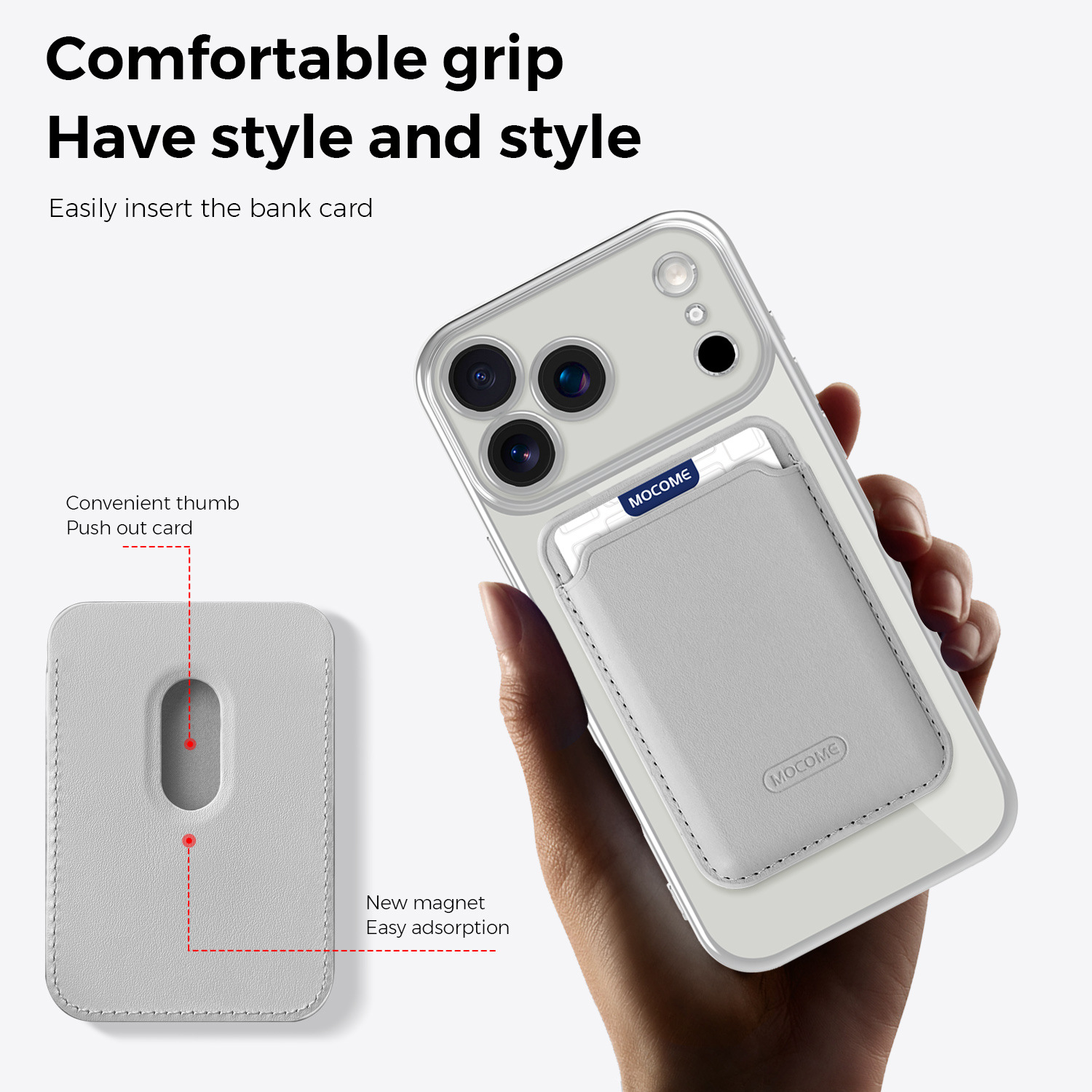Neue magnetische Hülle im CD-Design mit Kartenhalter für iPhone 17 Pro Max, stoßfeste Hülle für alle iPhone-Serien_voghion.com