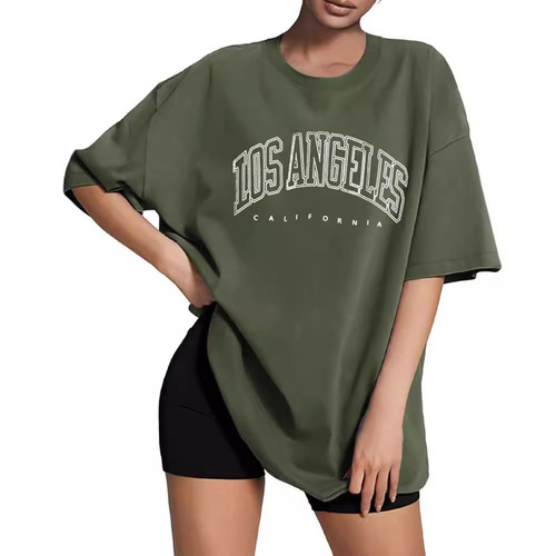 European and American foreign trade round neck T-shirt cultural T-shirt short sleeve printed custom men and women pattern LOGO