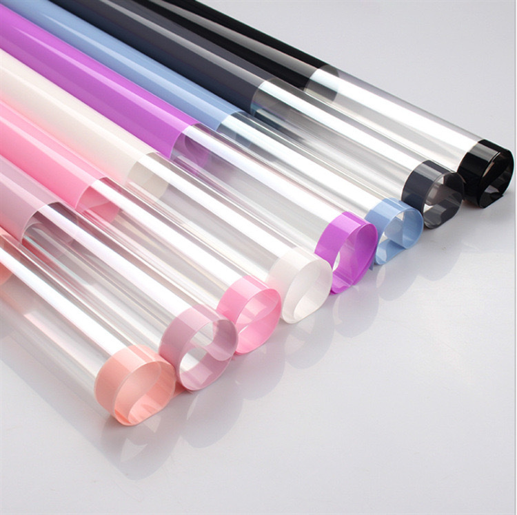 Liziran Window of the World Papel de envoltura impermeable translúcido Día de San Valentín Papel de envoltura de flores Embalaje de ramo