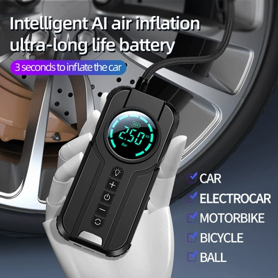 [Yx1819] Simsiz Portativ 12V Avtomobil Hava Nasosu, Sedanlar və Elektrikli Avtomobillər üçün