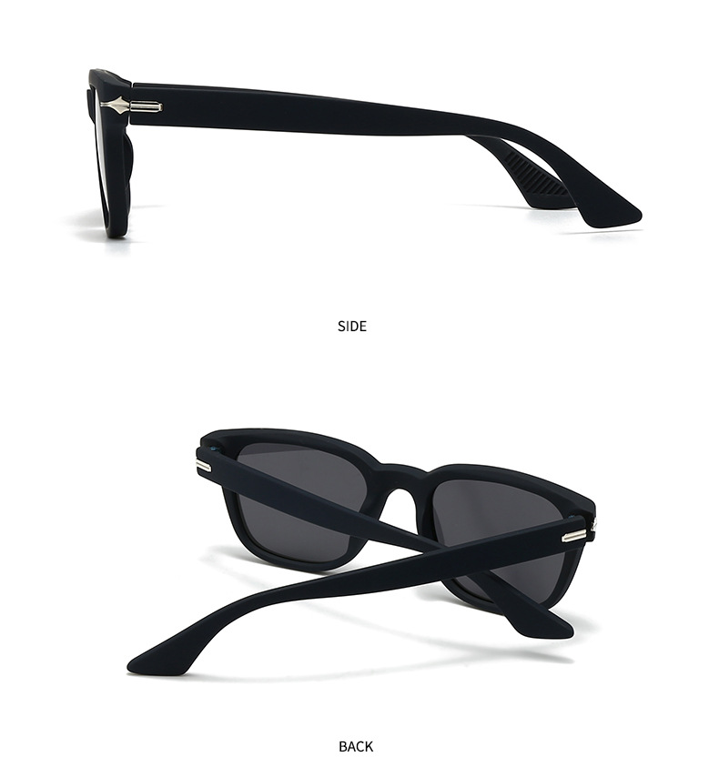 Square Polarised Sunglasses For Men And Women Large Frame Style_voghion.com