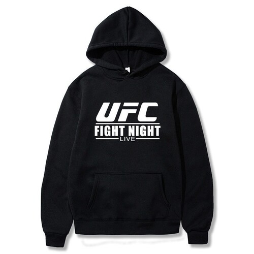 UFC Fashion Brand: Men's and Women's Printed Hoodies – Autumn/Winter Thickened, Casual, Versatile, & Sporty Tops