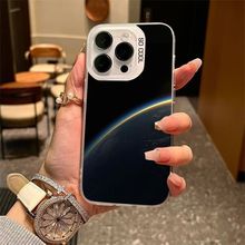 暗夜星球彩银壳适用苹果17/16/15pro手机壳14promax13/12/11X绚丽