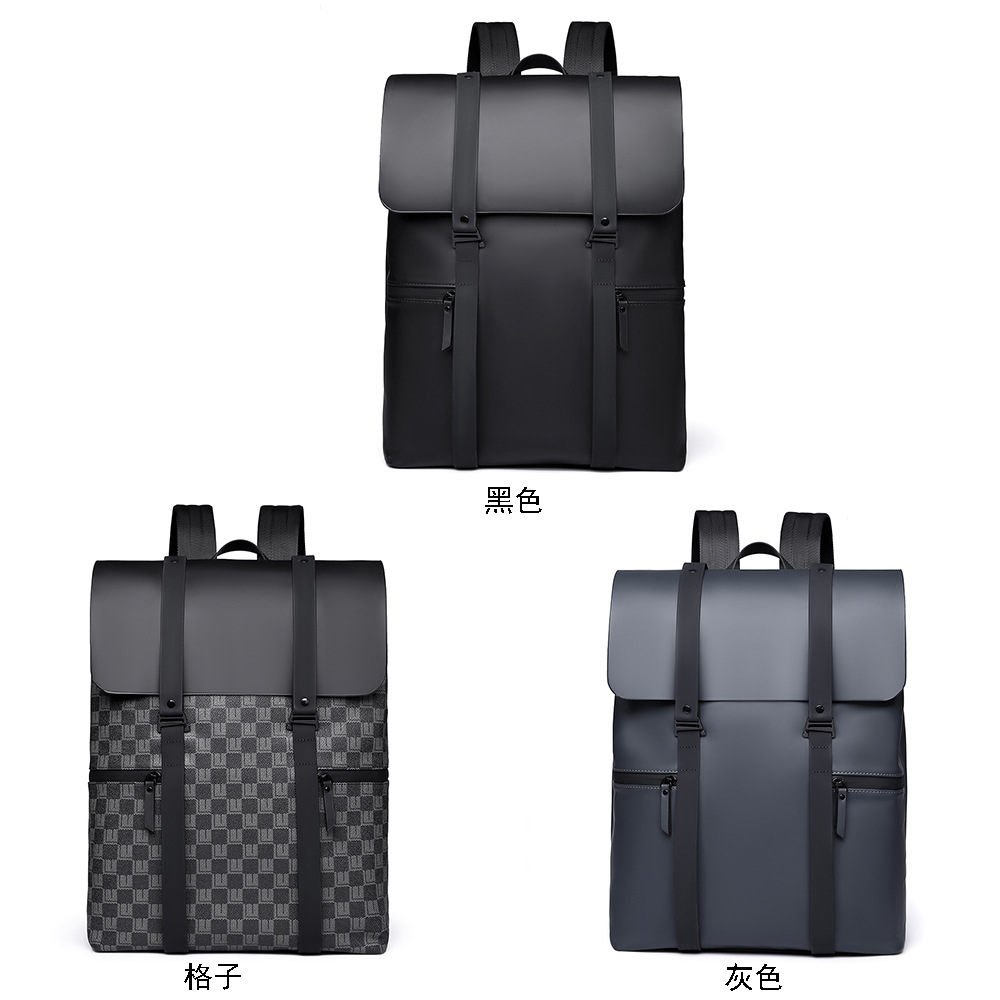 Inventario de alta calidad impermeable hombre mochila de computadora de gran capacidad mochila de moda marca de viaje de negocios mochila hombre