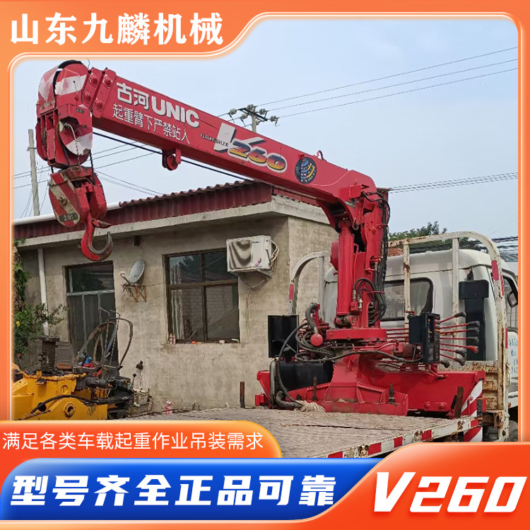 批发古河二手2吨3吨直臂式随车吊现货供应原车原机 全国配送