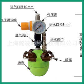 干雾加湿器二流体汽水混合工业厂房加湿机电子车间纺织厂加湿器