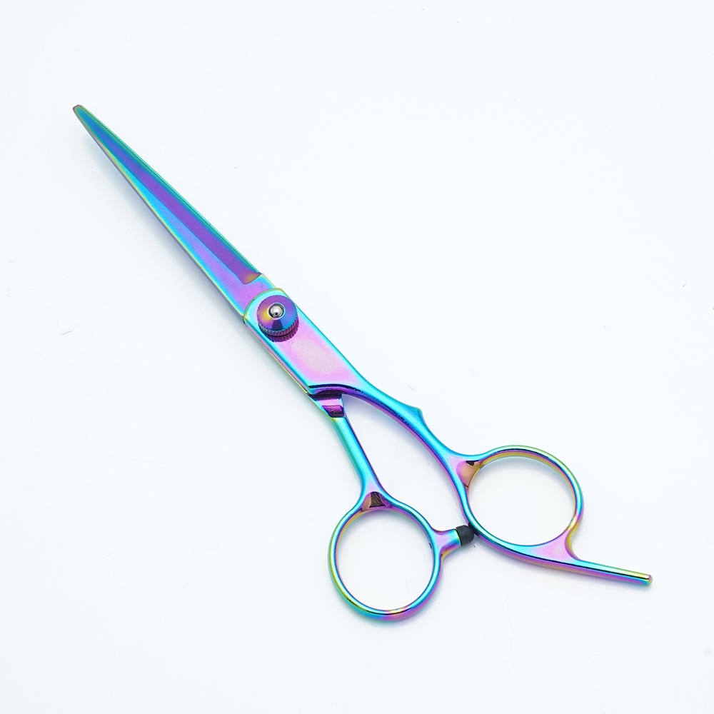 Juego de Tijeras de Peluquería Profesional de Acero Inoxidable Multifuncional para Peluquería