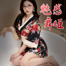宝豆熊新款情趣内衣女日式和服游戏情趣制服诱惑套装性感战袍套装
