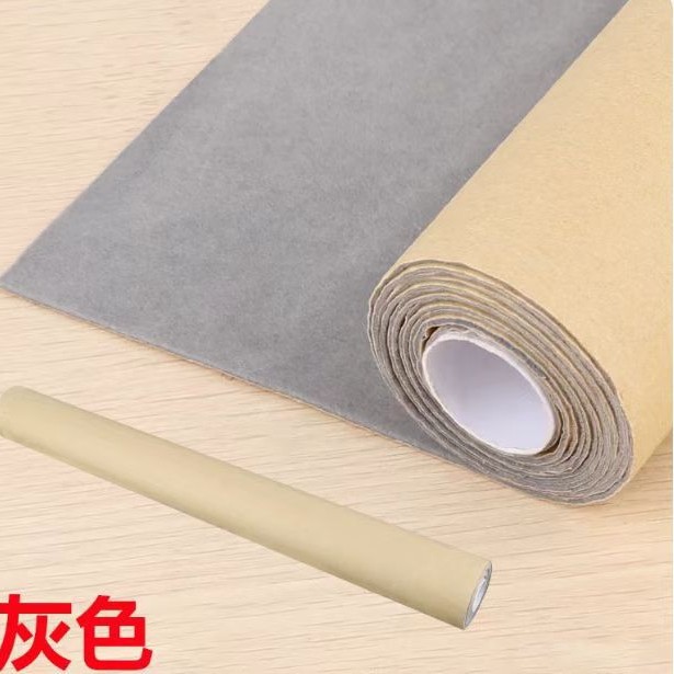 Exoskeleton Robot Cushioning Pad Binding and Anti-Static Gray Velvet Self-Adhesive Fabric, Width 60, Length Variable